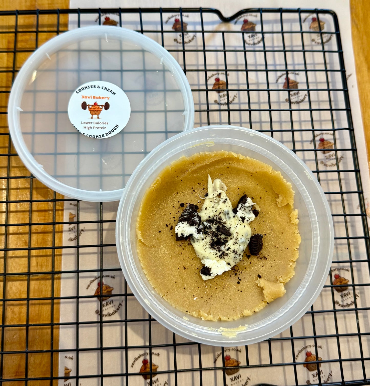 Low Cal, High Protein Edible Cookie Dough