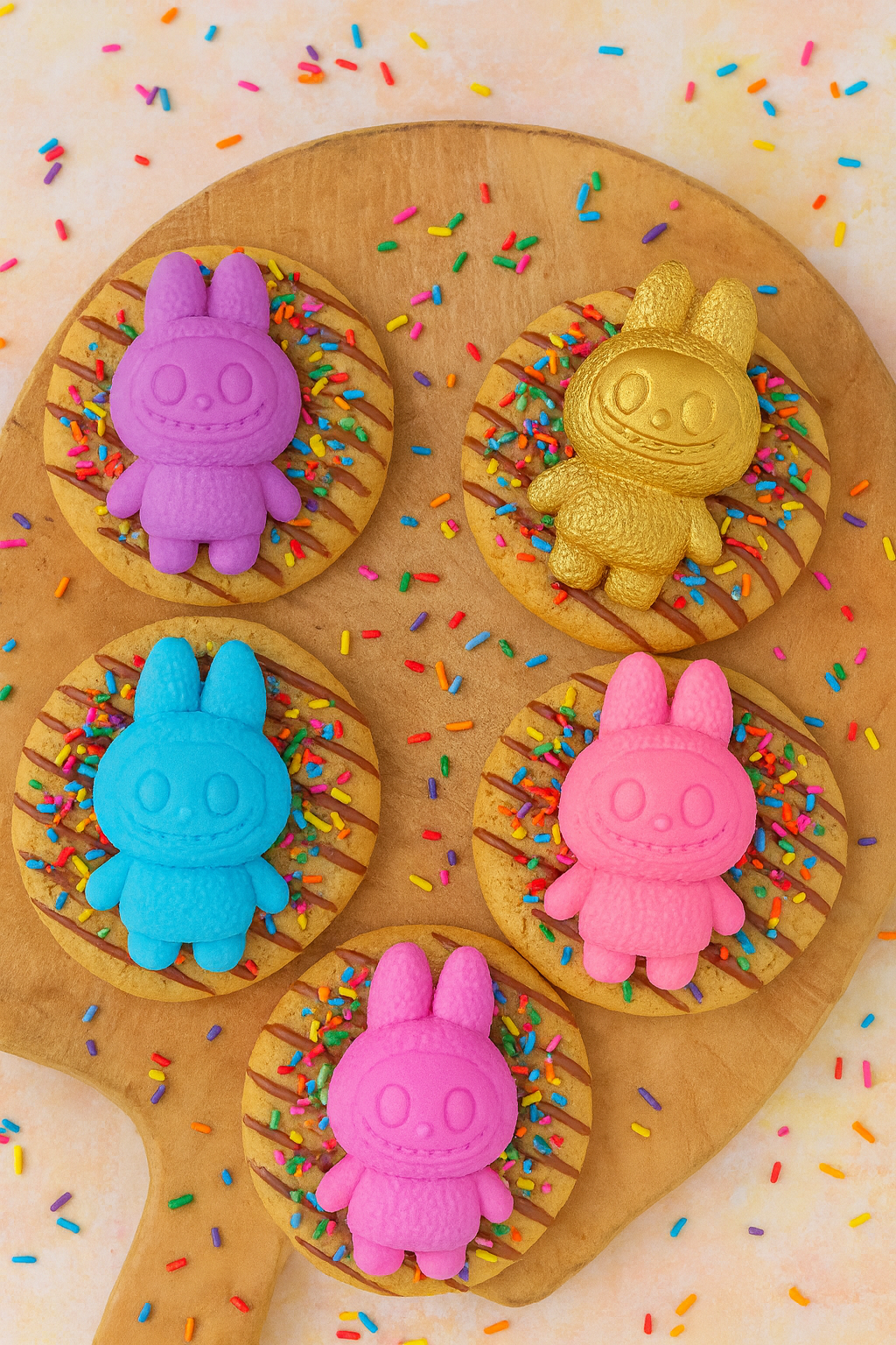 Labubu Into Yummy Cookies