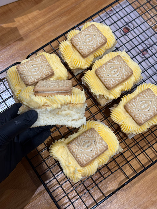 Custard Cream Blondies