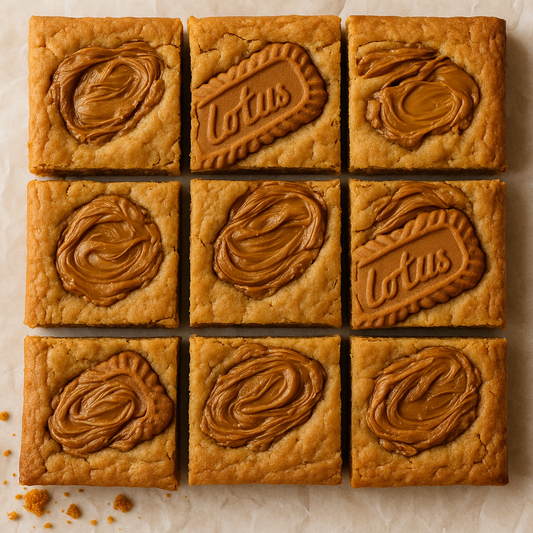 Biscoff Blondies