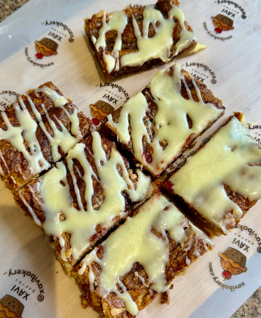 Bakewell Blondies